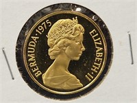1975 Bermuda $100  Gold Coin