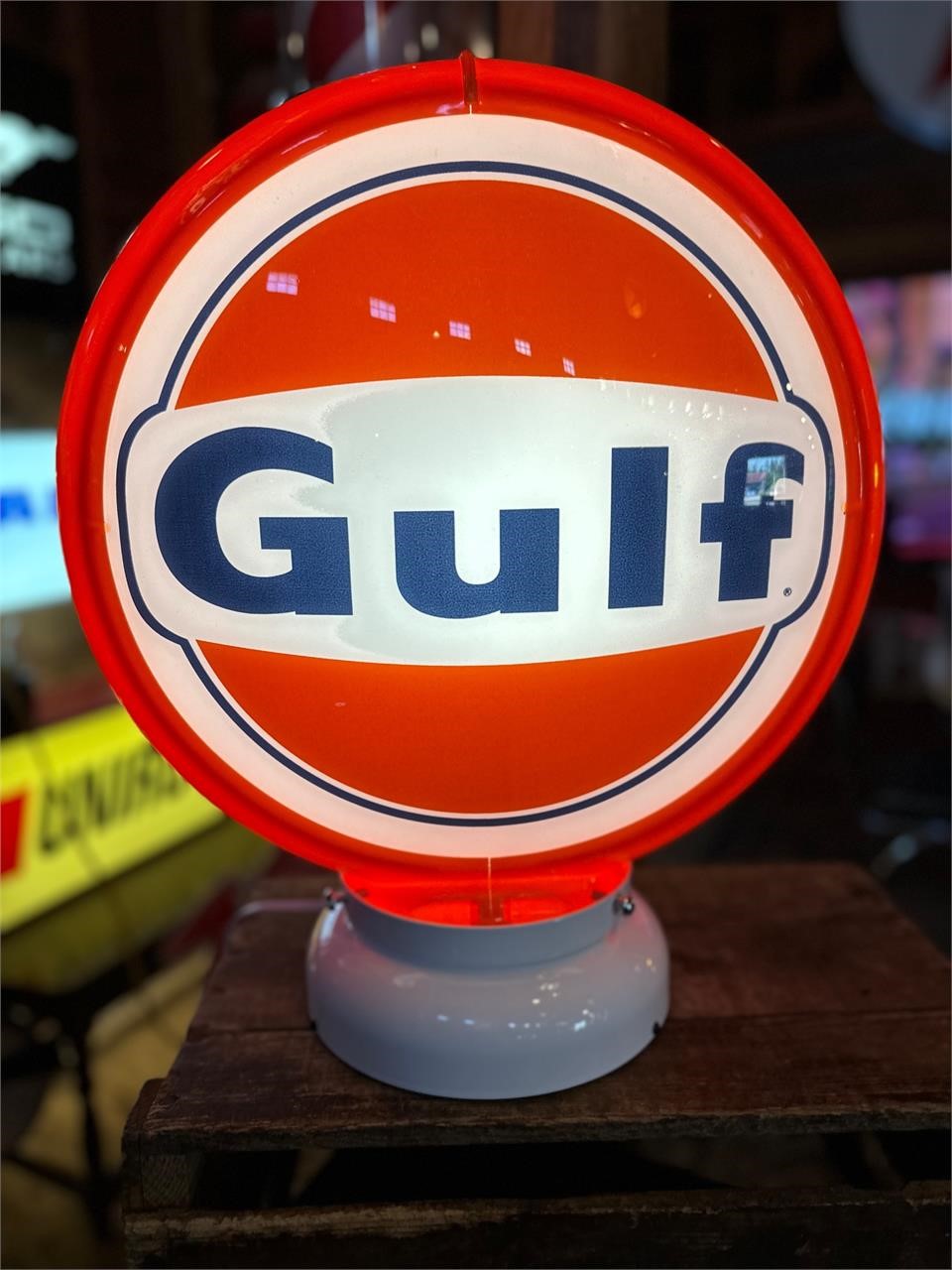 16” Light Up Gulf Globe