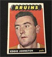 1965 Topps Hockey Card Eddie Johnston