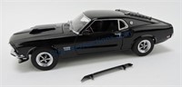 1969 Mustang 1/24 die cast car, Danbury Mint