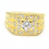 S/Sil CZ(1.15ct) Ring