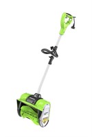GREENWORKS 2600802 8 AMP 12-INCH CORDED SNOW
