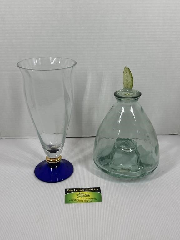 Vintage Glass Bug Catcher & Vase