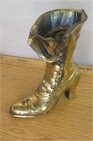 9 1/2" high Brass Boot
