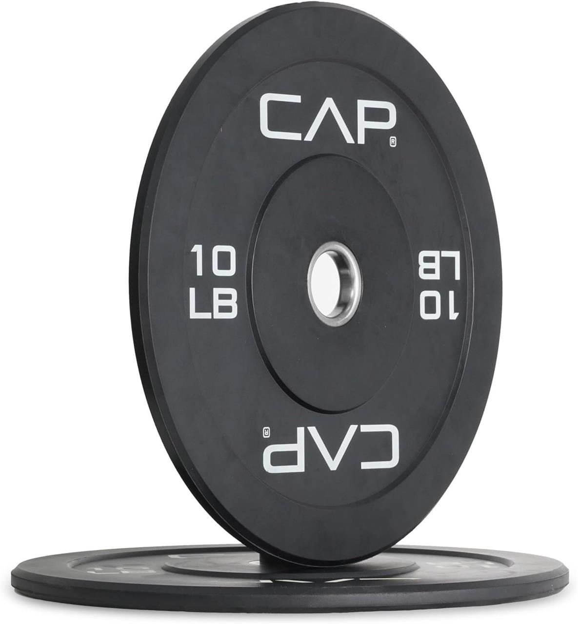CAP Barbell Rubber Olympic Plate | Pair-10lbs