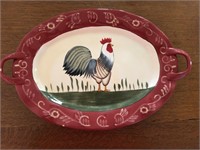 Vintage Handled Serving Platter