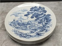 (6) WEDGWOOD & CO PLATES