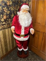 Life Size Musical Santa Statue