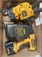 Dewalt Drill , Charger Flash Light and 3