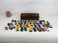 Voiture Matchbox, Majorette, etc. + coffret