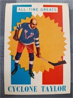 1960-61 Topps NHL Fred Cyclone Taylor Card #46