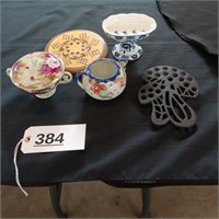 Mushroom Trivet, Glassware