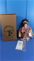 Robin Woods Vinyl Elaine Doll Signed by Robinito,