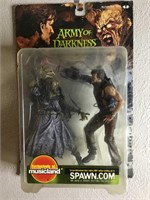 Vtg Army OF Darkness Spawn Ash & Pit Witch Figure