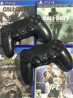 PS4 Games and Controllers - untested as found