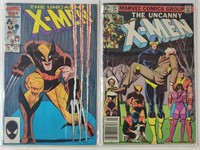 Marvel Uncanny X-Men #167 & #207 Comics