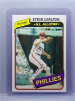 Steve Carlton 1980 Topps