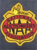 8" National Auctioneers Association Patch