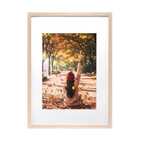 KINLINK A2 Picture frame Natural, Wood frame with