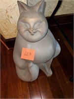 LOVELY LARGE CERAMIC FLOOR CAT