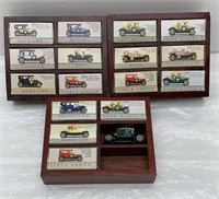 Vintage mini car collection
