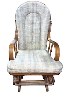 Glider rocking chair 42.5in x 22in X 21.5in