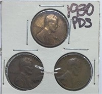 1930PDS  Lincoln Cents