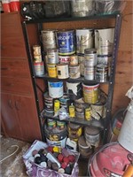 Paint Lot- Shelf Not Included- Cand and Spray Cans