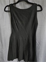 1960s/70s Dress Women's XS Black Pleated Skirt