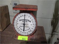 Antique Montgomery Ward scales