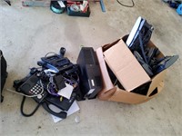 Assorted  phones, computer accessories