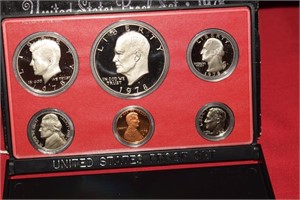1978S U.S. Proof Set   Six Coins