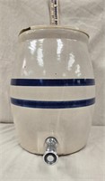Vintage USA Crown Stoneware Water Cooler