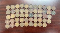 51 1890-1907 Indian Head Pennies