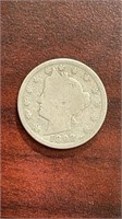 1892 V Nickel