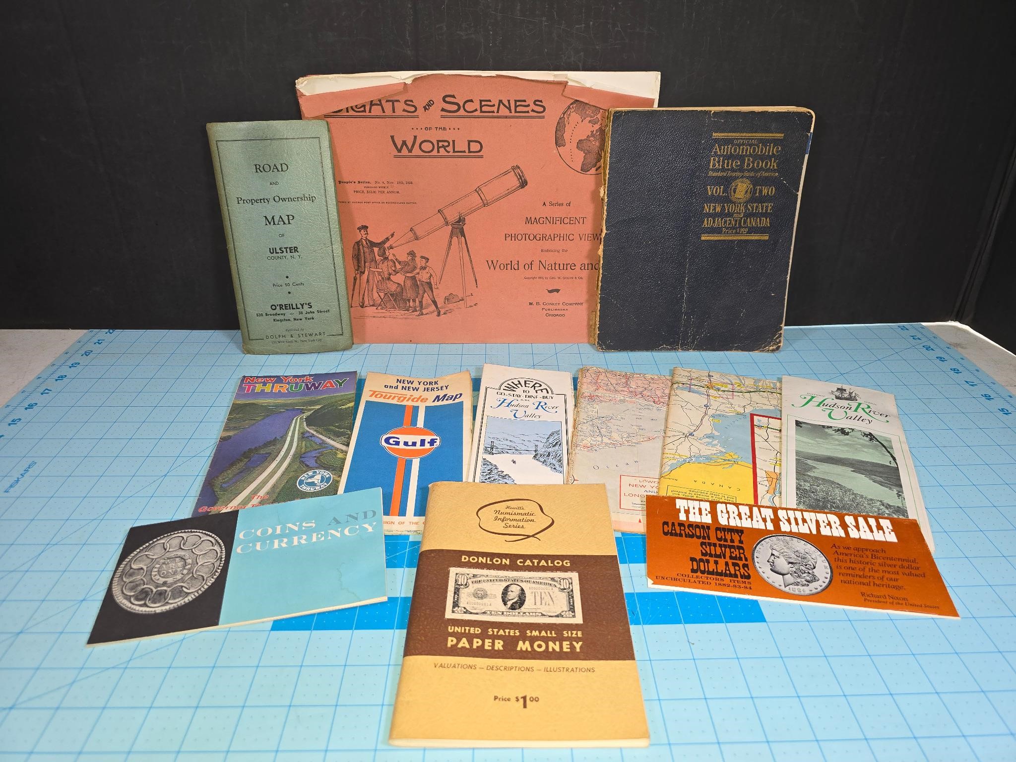 Vintage publications and maps