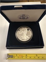 2012 American eagle, silver proof coin, 1 ounce