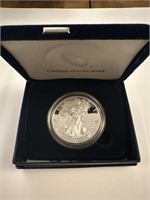 2017 American eagle, silver proof coin, 1 ounce