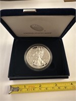 2014 American eagle, silver proof coin, 1 ounce