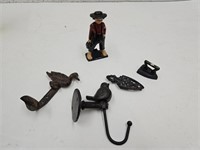 Cast Iron Amish & Duck Hooks+