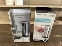 TOUCHLESS SOAP DISPENSERS