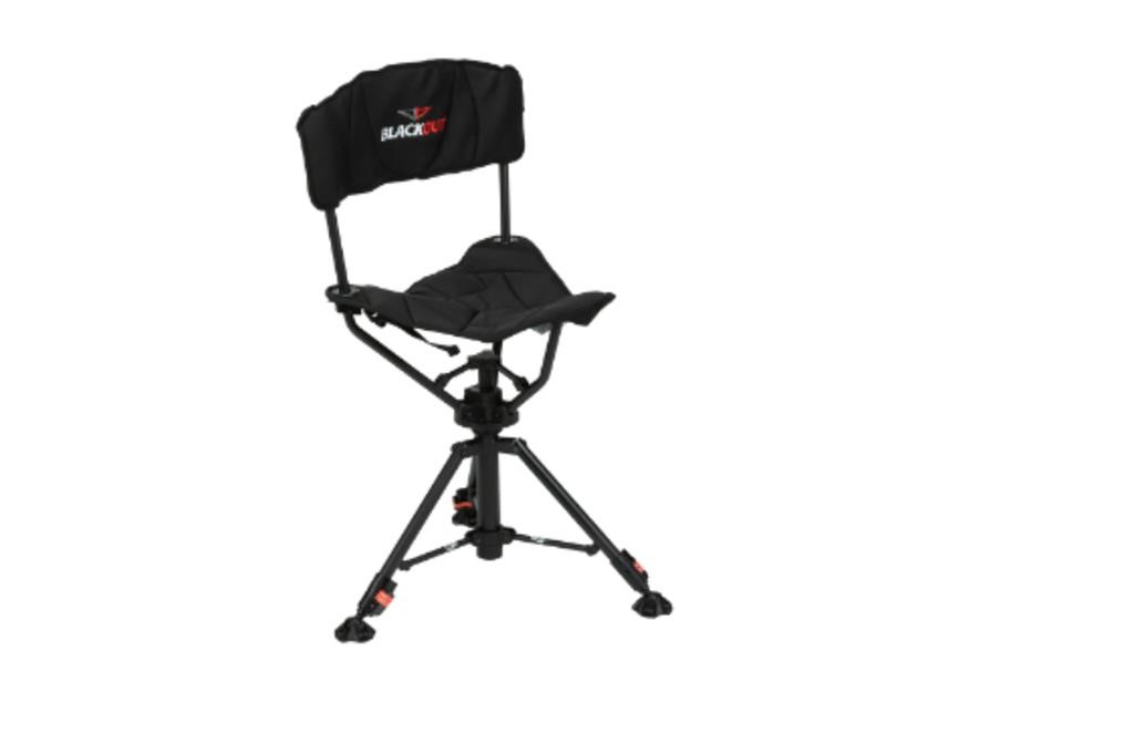 $90 BlackOut Swivel Tripod Chair