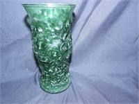 Vintage E. O. Brody Emerald Green Vase
