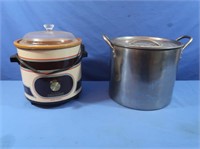 Rival Crock-Pot, 10" diameter deep Pot