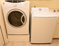 GE Front Load Washer & Samsung Dryer