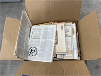 Box of catalogs