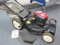 nice craftsman push mower - self prop. - bagger