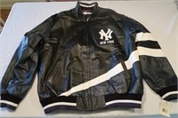 MLB Yankees Soft Leather Jacket-NEW Sz XL