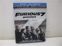 Furious 7 Blu-Ray, DVD + Digital HD