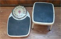 Taylor Bathroom Scale & Step Stool